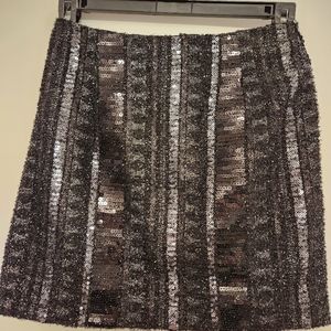 Sequin Design Mini Skirt